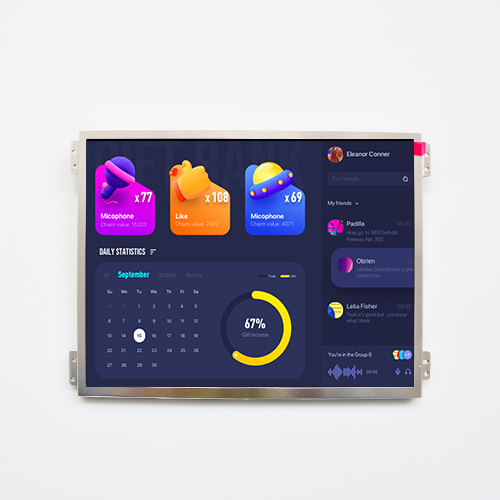 high brightness 10.4 inch 1024x768 lcd display