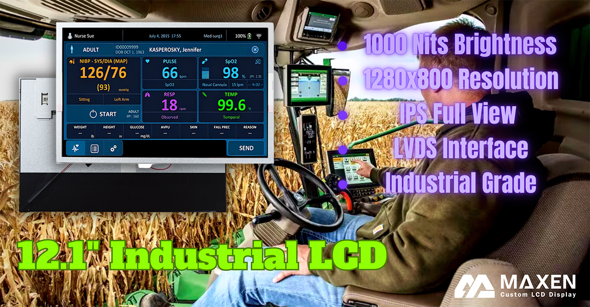 12.1 inch industrial lcd module
