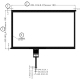 10.1 inch PET Touch Screen