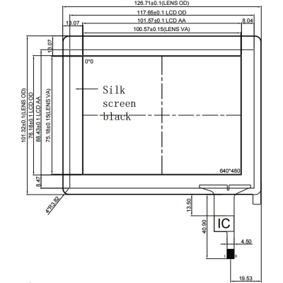 5 inch Touch Screen (PCAP)