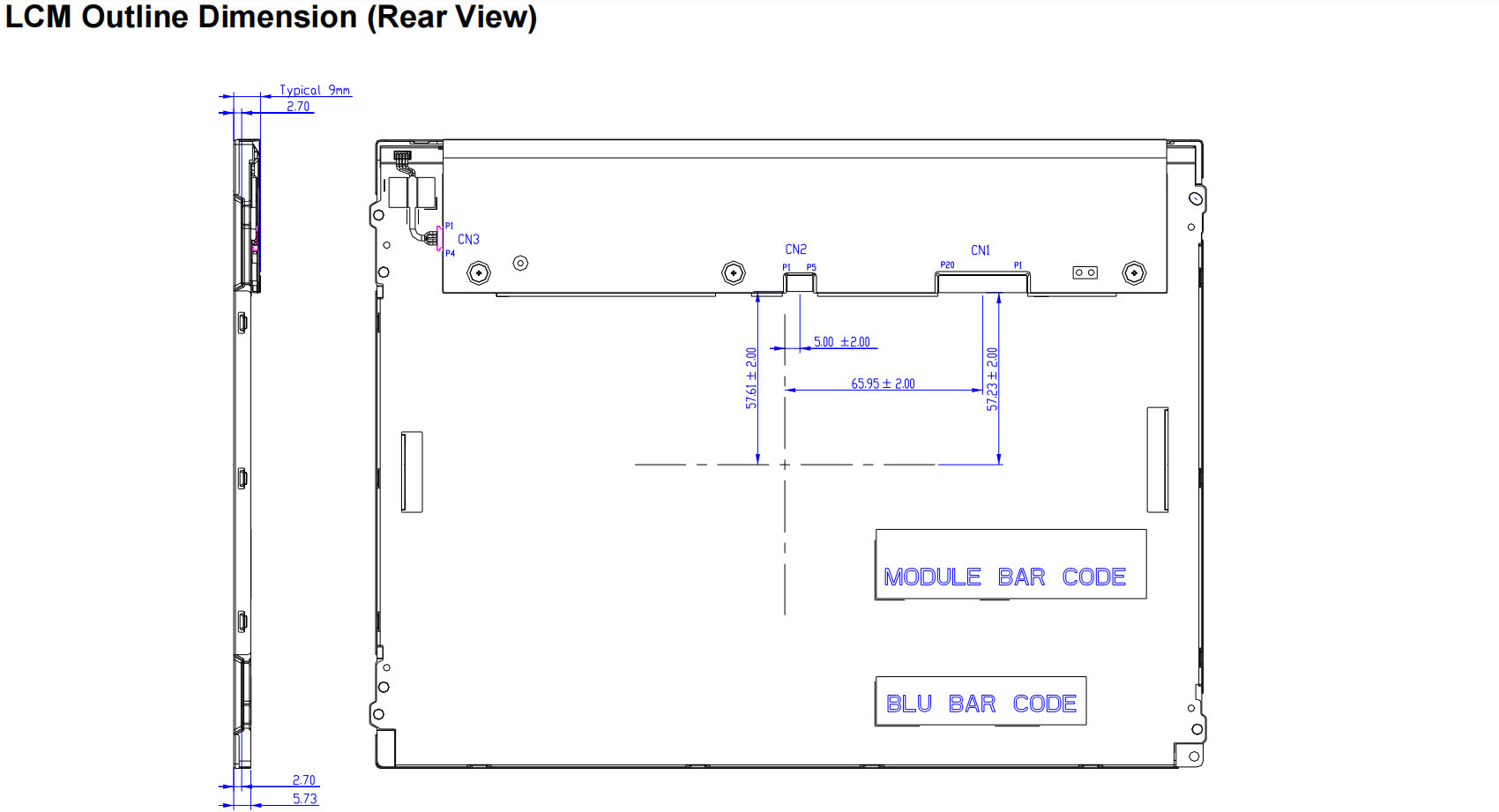 12.1 inch 800x600 Industrial LCD Panel(2)