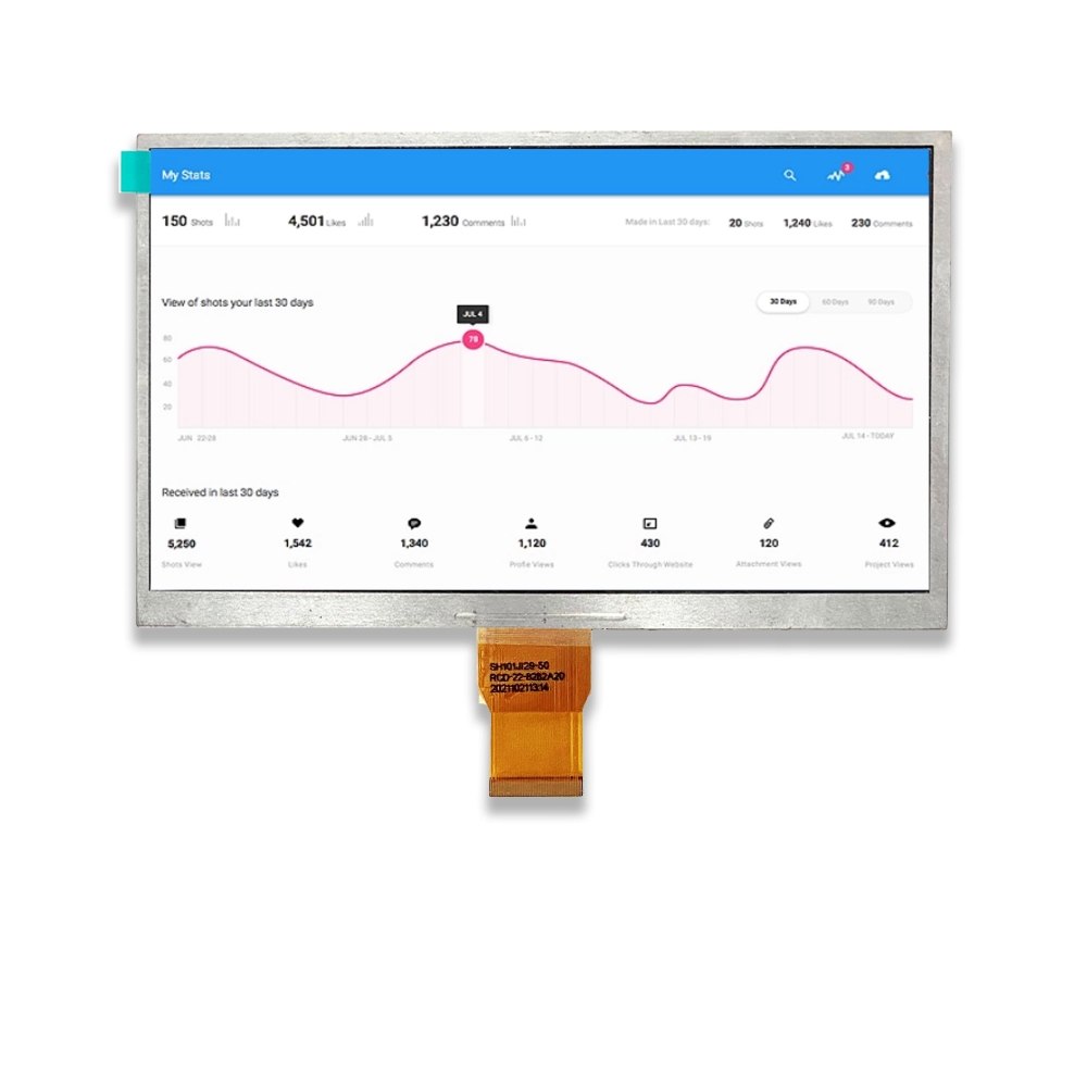 10.1 inch TFT Display