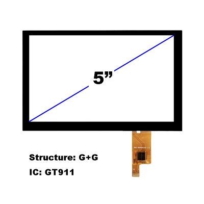 5 inch Projected Capacitive Touch Screen