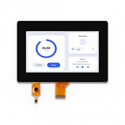 7 inch TFT LCD Optical Bonding With PCAP Touch Screen